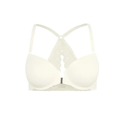 Abbildung von Lascana Bügel BH offwhite, Damen, Größe: 90E, Off white