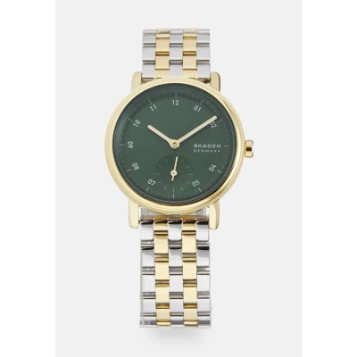 Abbildung von Skagen Uhr goldcoloured, Damen, Größe: One Size, Gold coloured