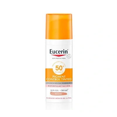 Abbildung von Eucerin Sun Pigment Control Tinted Gel Cream SPF 50+ Medium