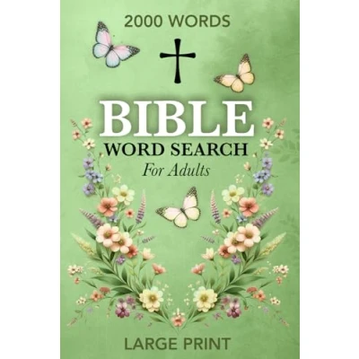 Abbildung von Bible Word Search Large Print: Inspiring Christian Wordfind Puzzles for Adults, Women, and Seniors. (Words of Wonder!)