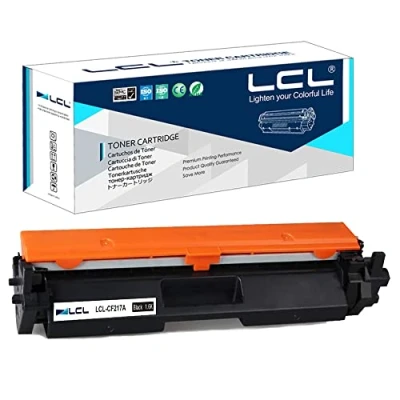 Abbildung von LCL kompatibel Tonerkartusche 17A CF217A (1Stück Schwarz) für HP Laserjet Pro M102 M102a M102w MFP M130 M130a M130fn M130fw M130nw M132 M132a M132fn M132fp M132fw M132nw