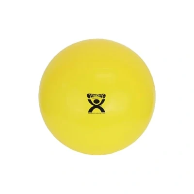 Abbildung von cando Gymnastikball Trainingsball Sitzball, Durchmesser 45 cm, gelb, Ø 45cm