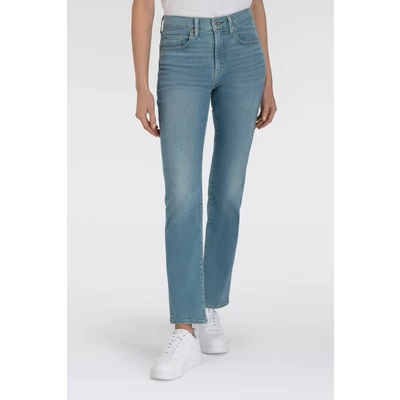 Abbildung von Levi&#039;s HIGH RISE Jeans Straight Leg Western white0340, Damen, Größe: 30x34, white 0340