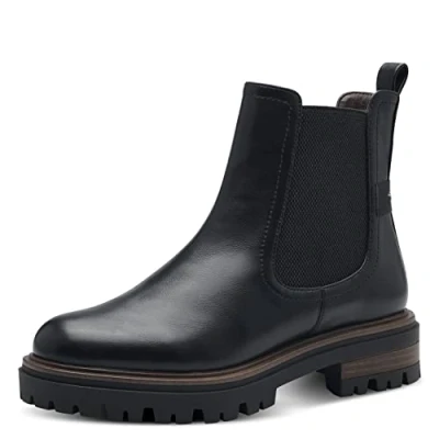 Abbildung von Tamaris Chelsea Stiefelette, Damen, Größe: 40, Black matt Schuhe