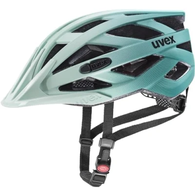 Abbildung von uvex i vo cc Leichter Allround Helm für Damen und Herren individuelle Größenanpassung erweiterbar mit LED Licht Jade Teal matt 52 57 cm