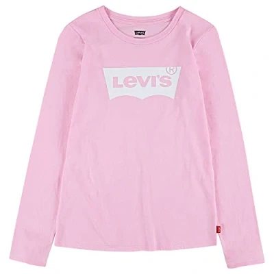 Abbildung von Levi&#039;s Batwing TEE Langarmshirt für Kinder, Größe: 152, Roseate