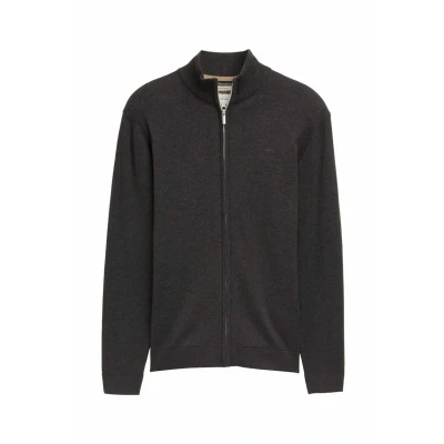 Abbildung von TOM Tailor Strickjacke, Herren, Größe: 3XL, Black/grey melange