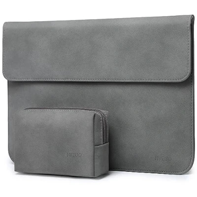 Abbildung von HYZUO 15 16 Zoll Laptophülle Laptop Hülle Tasche Kompatibel mit MacBook Pro M3/M2/M1 Pro/Max A2991 A2780 A2485 A2141 2024 2019, XPS 15, 2015 2012, Galaxy Book Dunkelgrau H