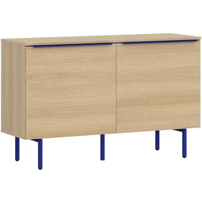 Abbildung von TOM TAILOR HOME Kommode Sideboard mit 2 Türen, Softclose,viel Stauraum Farbkick