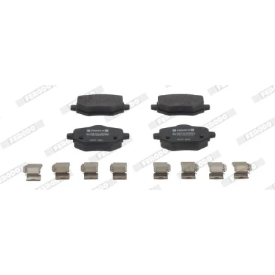 Abbildung von FERODO FDB5197 Bremsbelagsatz PEUGEOT: 208 II Hatchback, 2008 II, OPEL: Corsa F CITROËN: C4 III Hatchback
