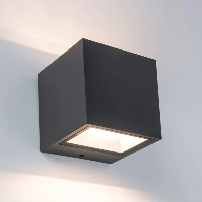Abbildung von LUTEC LED Außen Wandleuchte »GEMINI«, Leuchtmittel Modul fest integriert