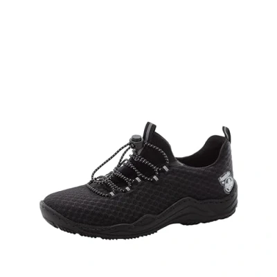 Abbildung von Rieker Damen L0550 Slipper, Black Clear 01, 42 EU