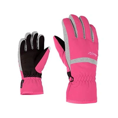 Abbildung von Ziener LEJANO Kinder AS Ski Handschuhe/Wintersport Wasserdicht Atmungsaktiv, pop pink, 7