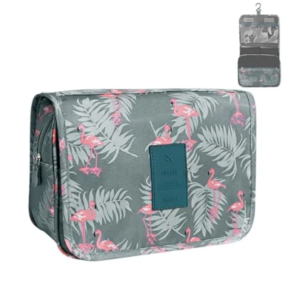 Abbildung von Kulturtasche Zum AufhäNgen ，Multifunktionale Toilettentasche Mit Haken，Faltbarer Reise Kulturbeutel Tragegriff Waschtasche Premium QualitäT Waschbeutel FüR MäNner &amp; Frauen