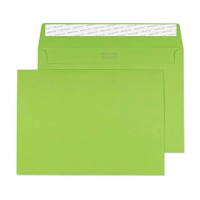 Abbildung von Blake Creative Colour 307 Briefumschläge Haftklebung Limettengrün C5 162 x 229 mm 120g/m² 500 Stück