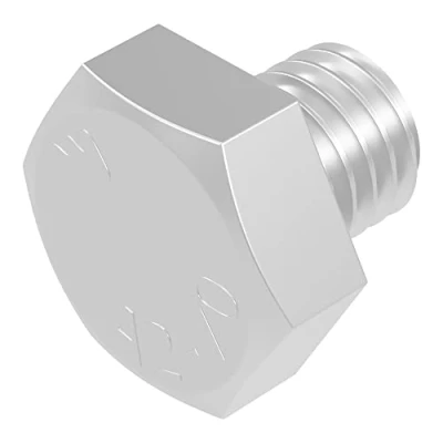 Abbildung von SECCARO Sechskantschraube M10 x 12 mm, Edelstahl V2A VA A2, DIN 933 / ISO 4017, Außensechskant, 20 Stück