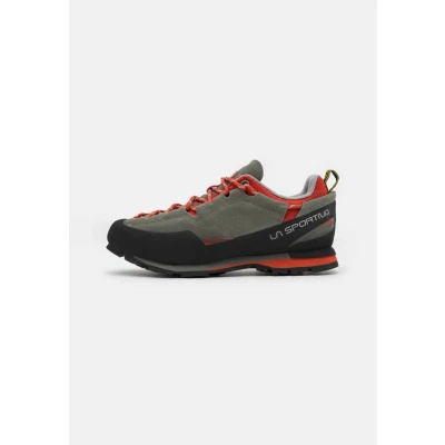 Abbildung von La Sportiva Boulder X Kletterschuh, Herren, Größe: 44.5, Clay/saffron Schuhe
