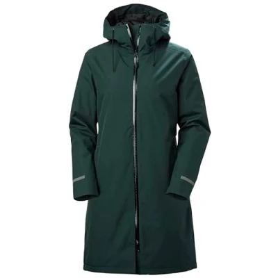Abbildung von Damen Helly Hansen W Aspire Rain Coat, Dunkelste Fichte, L