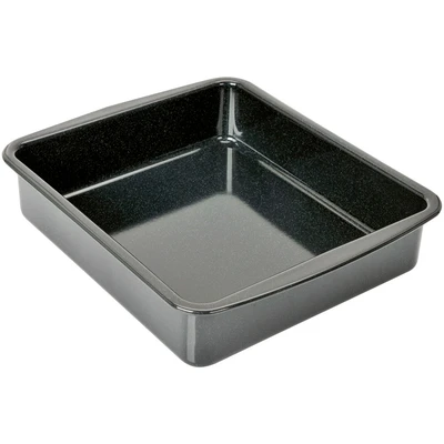 Abbildung von Original Kaiser Inspiration Lasagne Auflaufform groß, 36 x 30 8 cm, Ofenform antihaftbeschichtet, schnittfest, Lasagneform extra hoch, austgestellter Griffrand, Schwarz