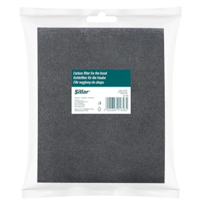 Abbildung von Wessper Filter Dunstabzugshaube Aktivkohle Zuschneidbar 38x56cm Aktiv Kohlefilter für Abzugshaube Dunstabzug Dunstfilter Universal