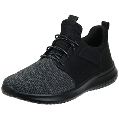 Abbildung von Skechers Delson Slipper, Herren, Größe: 46, Black Schuhe
