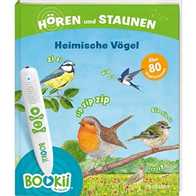 Abbildung von BOOKii® Hören und Staunen Heimische Vögel: Über 80 Vogelstimmen (BOOKii: Antippen, Spielen, Lernen)