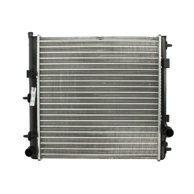 Abbildung von NISSENS 61278 Kühler, Motorkühlung Aluminium 380 398 24 Kühlrippen mechanisch gefügt PEUGEOT: 207 Hatchback, 2008 Estate, 208 I Hatchback