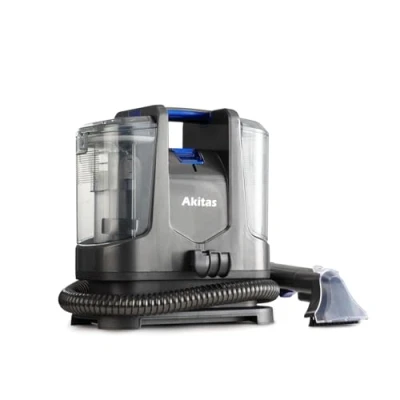 Abbildung von Akitas X6 Waschsauger Polsterreiniger Gerät,Fleckenreiniger für Teppich, Sofa,Treppen,Haustiere,und Auto,400W,70dB,Grau,Tragbar und Kompakt,Spot Cleaner