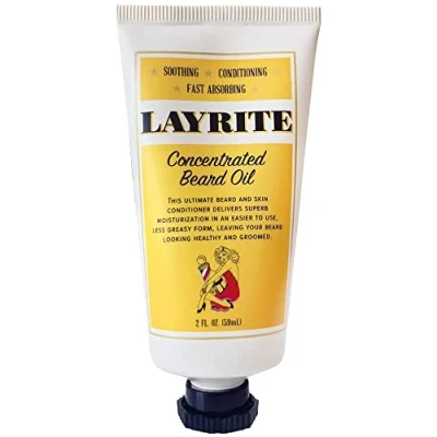 Abbildung von Layrite Konzentriertes Bartöl 59ml Beruhigend Konditionierung Schnell absorbierend