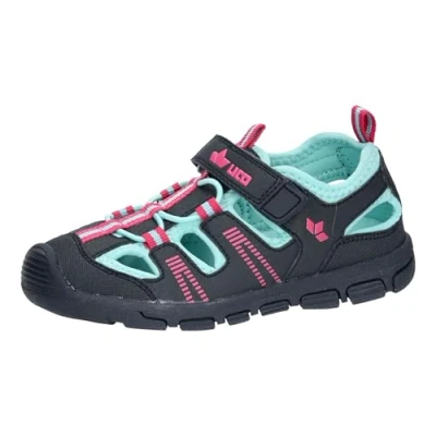 Abbildung von LICO Ardales Unisex Riemensandalette für Kinder, Größe: 35, Navy/pink/turquoise Schuhe