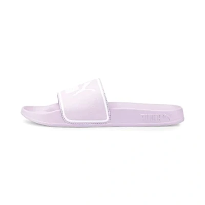 Abbildung von Puma Leadcat 2.0 Pantolette flach, Damen, Größe: 39, Lavender fog/white Kunststoff