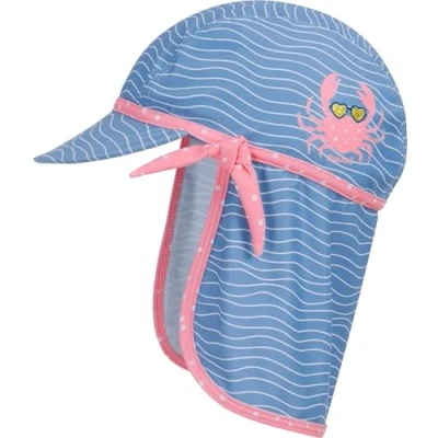 Abbildung von Playshoes Unisex Kinder Uv schutz Mütze Badekappe Kopfbedeckung, Krebs, 53 EU