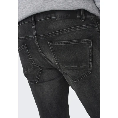 Abbildung von Only &amp; Sons Onsweft Truetemp Jeans Straight Leg grey, Herren, Größe: 33x34, Grey