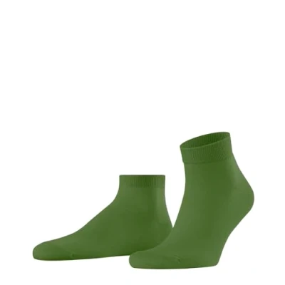 Abbildung von Burlington Herren Sneakersocken Palace Street M Sn Baumwolle kurz einfarbig 1 Paar, Grün Palm Tree 7613, 40 46