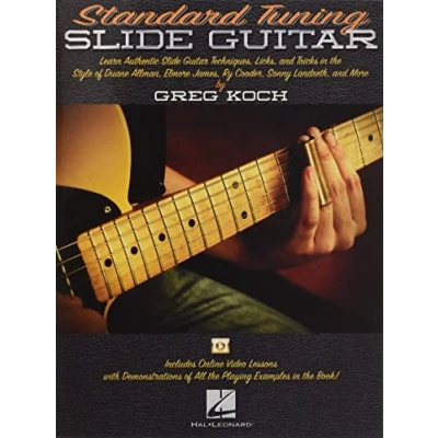 Abbildung von Standard Tuning Slide Guitar: Book with Online Video Lessons