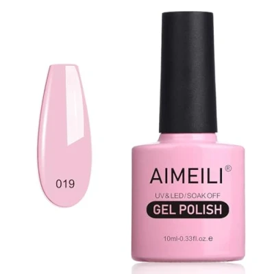 Abbildung von AIMEILI UV LED Gellack ablösbarer Gel Nagellack Nude Nail Polish (019)