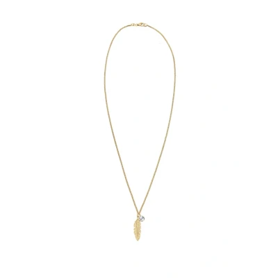 Abbildung von Elli Feather Halskette goldcoloured, Damen, Größe: 45, Gold/coloured