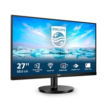 Abbildung von PHILIPS 275S9JAL 27 Zoll QHD Monitor, Laustprecher (2560x1440, 75 Hz, HDMI, DisplayPort, USB Hub) schwarz
