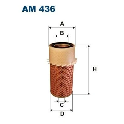 Abbildung von FILTRON AM 436 Luftfilter 290 135 Filtereinsatz