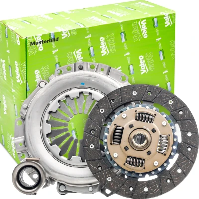 Abbildung von VALEO KIT3P 826213 Kupplungssatz mit Kupplungsdruckplatte Kupplungsscheibe, Ausrücklager 200 PEUGEOT: 307 CC, 207 Hatchback, Hatchback