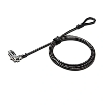 Abbildung von Kensington Laptop Schloss Slim Kombinationsschloss für ultraflache Laptops &amp; 2 in 1 Geräte mit Nano Sicherheits Slots, Diebstahlschutz 1,8 m schnittfestem Kabel, K60603WW