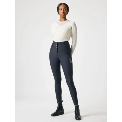 Abbildung von PS of Sweden Reithose Charlotte Full Grip NavyVerkauft von Agradi