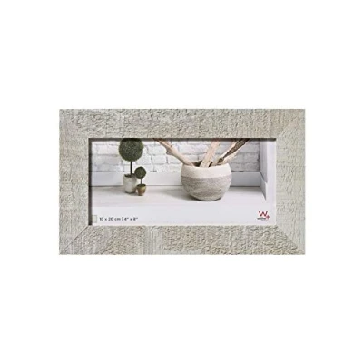 Abbildung von walther design Bilderrahmen hellgrau 10 x 20 cm Home Holzrahmen HO120X