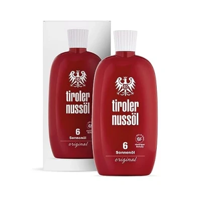 Abbildung von Tiroler Nussöl orig.Sonnenöl wasserfest Lsf 6