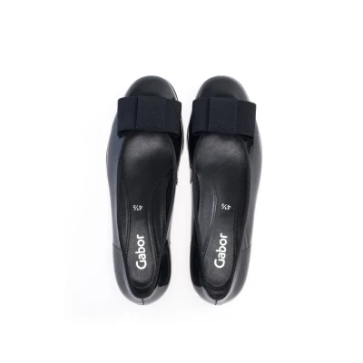 Abbildung von Gabor Klassischer Ballerina, Damen, Größe: 38, Blau Schuhe