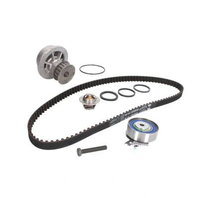 Abbildung von GATES KP1TH15310XS Wasserpumpe + Zahnriemensatz mit Tru Power Thermostat OPEL: Astra F Saloon, CC, Vectra A Saloon