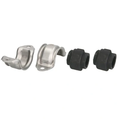 Abbildung von MEYLE 100 615 0023 Reparatursatz, Stabilisatorlager Vorderachse mit Mutter, Schellen AUDI: A6 C6 Avant, A4 B6 Saloon, B7 SEAT: Exeo ST