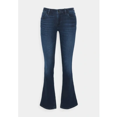 Abbildung von Wrangler Jeans Bootcut, Damen, Größe: 33x32, Nightshade