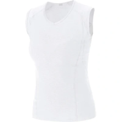 Abbildung von GORE WEAR Damen Base Layer Shirt Ärmellos, Weiß, 42 EU
