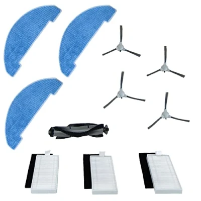 Abbildung von Venga Ersatzteilset für Staubsaugerroboter VG RVC 3000, 4 Seitenbürsten, 1 Walzenbürste, 3 Wischtücher, Filtersätze, SP 3000 KIT